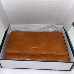 nuoku Women Small Crossbody Bag Cellphone Purse Wallet w/RFID Card Slots 2 Strap